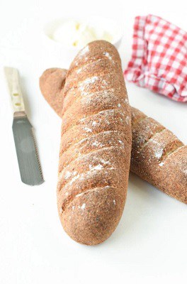 Keto french baguette bread loaves x2