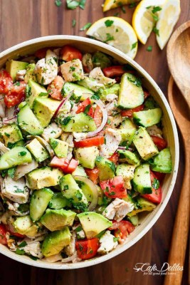 Chicken avocado salad