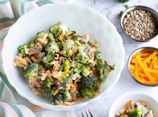 keto broccoli salad