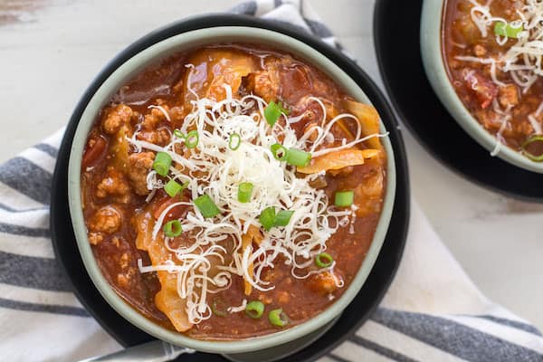 slow cooker cabbage roll soup