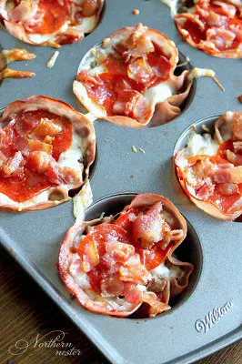 Meat Lover Pizza Cups