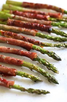 prosciutto wrapped asparagus