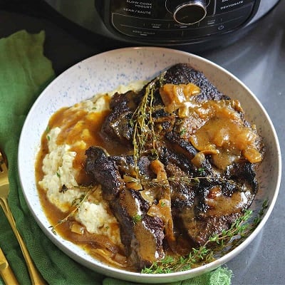 Pressure cooker pot roast