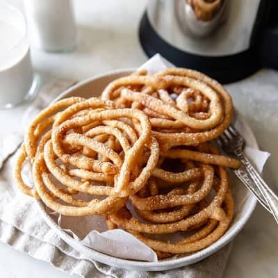 Vegan funnel cake