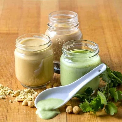 keto salad dressings made from cilantro and jalapenos