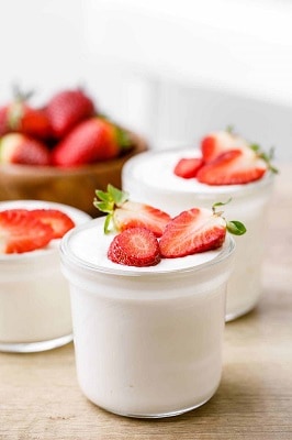 Creamy instant pot keto yogurt