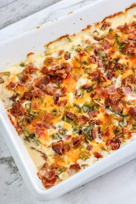 Jalapeno popper casserole