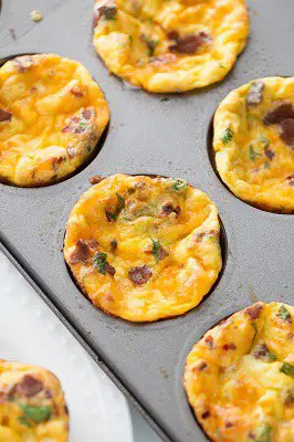 bacon and egg muffin cups