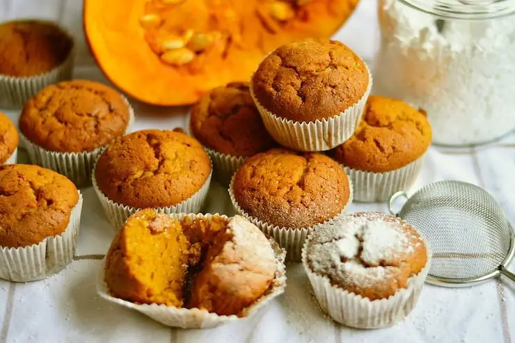 Keto pumpkin muffins