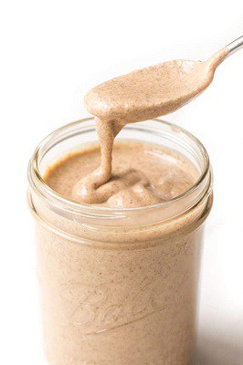 Keto and paleo friendly homemade almond butter
