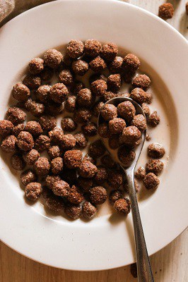 Keto cereals - cocoa puffs