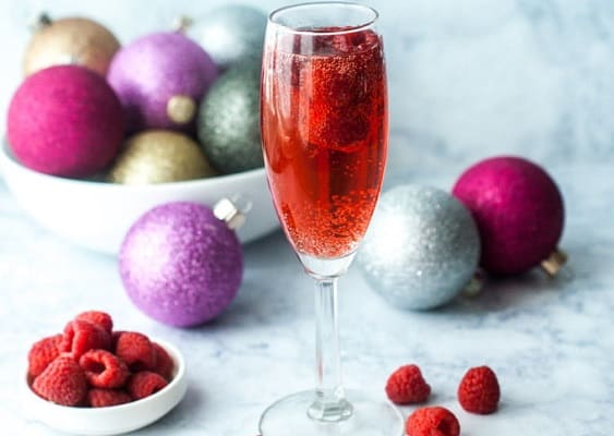 Low carb holiday mimosa