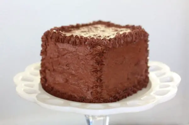 Vegan keto chocolate cake