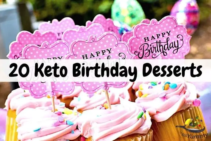 Keto Birthday Desserts feature image