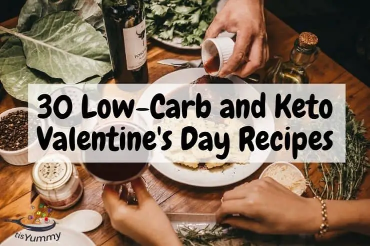 low-carb and keto valnetin's day recipes feature image