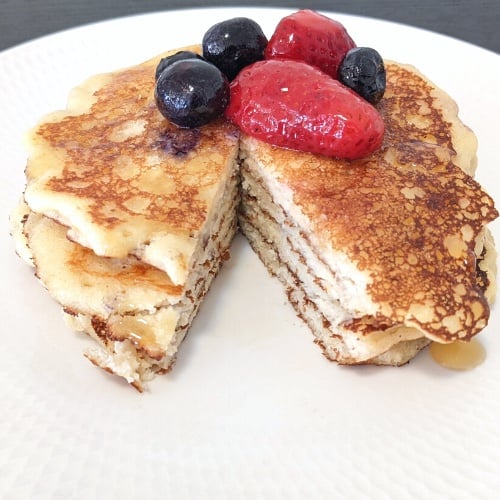 Keto Cottage Cheese Pancakes 'Tis Yummy!