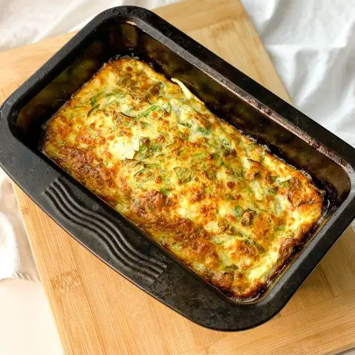 Keto Cottage Cheese Spanakopita Casserole 'Tis Yummy!