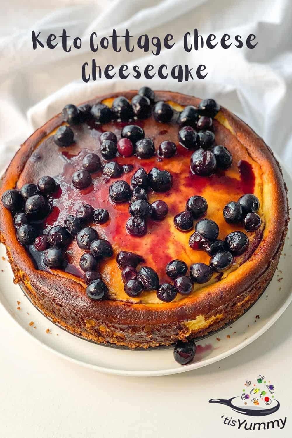 Keto Cottage Cheese Cheesecake Tis Yummy 